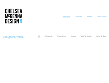 Tablet Screenshot of chelseamckenna.com